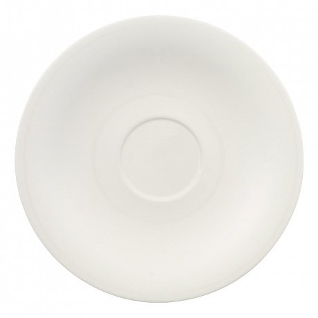 Bílý podšálek Villeroy & Boch New Cottage, ⌀ 19 cm
