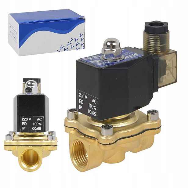 Elektromagnetický ventil 1/2" Ac 230 V Nc Normálně uzavřený