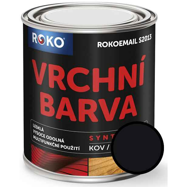 Email vrchní Rokoemail S2013 černá, 3 l
