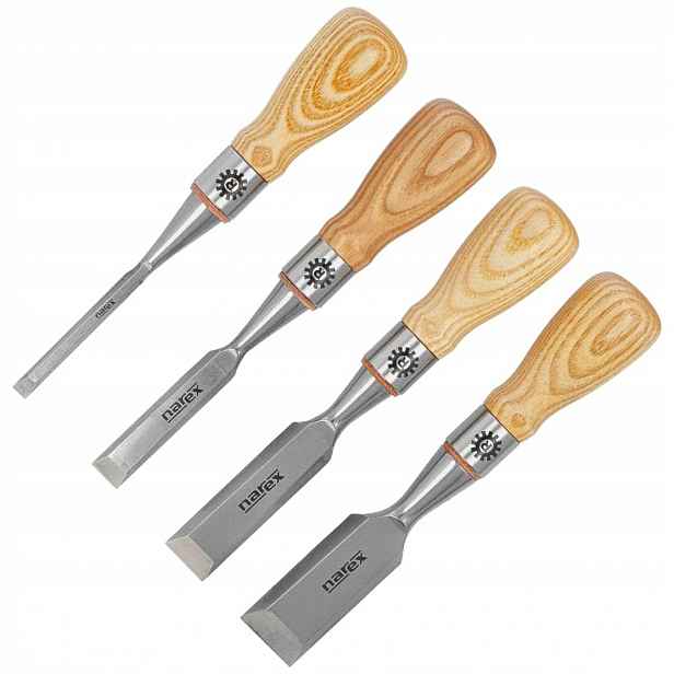Narex Richter sada 4 dlát s bočním zkosením 1/4'' (853800)