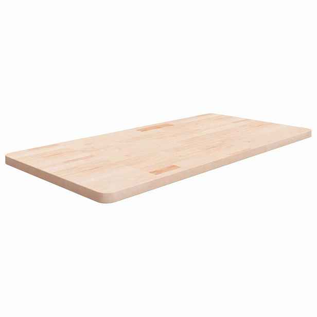 vidaXL Koupelnová deska 100 x 50 x 2,5 cm neošetřené masivní dřevo