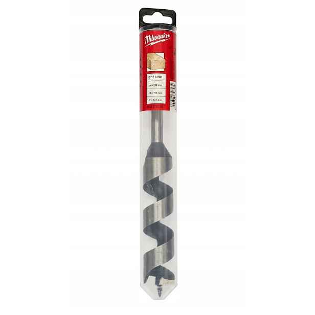 Vrták spirálový vrták do dřeva 32 mm x 155/230 gr. úchytu: 12,6 mm Milwaukee