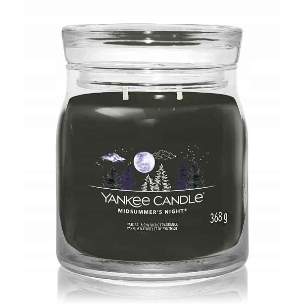 Yankee Candle vonná svíčka Signature ve skle střední Midsummer's Night