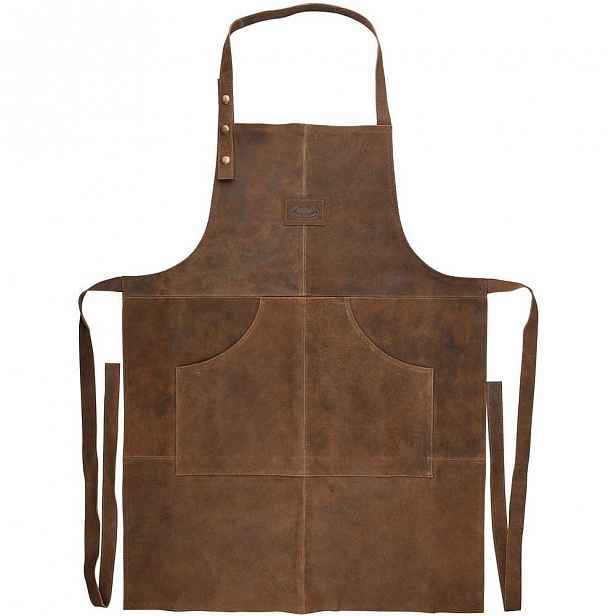 Kožená venkovní zástěra Esschert Design Barbecue