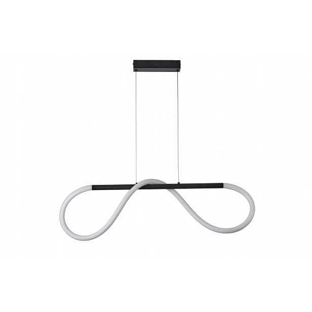 Moderní černá Led lampa do obývacího pokoje Savanah
