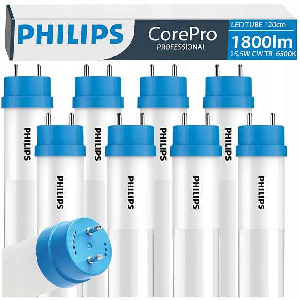 Philips Tuby Led žárovky 120 cm 15,5 W 36 W 1800 lm 6500 K 50000 h CorePro 8x