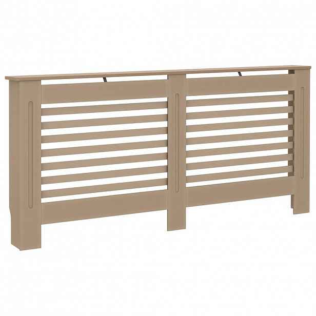 vidaXL Kryt na radiátor 172 x 19 x 81,5 cm MDF