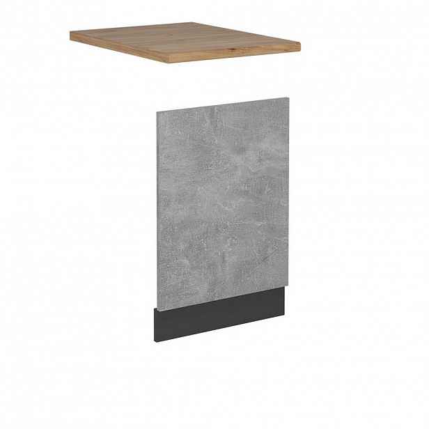 Vicco PŘEDNÍ PANEL R-Line Beton 45 cm , PD Dub