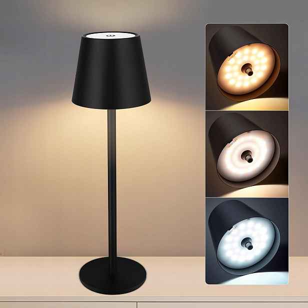 Bezdrátová stolní Led lampa s dotykovou funkcí a nabíjením přes Usb-c
