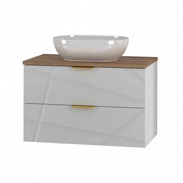 Petits-meubles UMYVADLO 80.6cm Aurora Bílá