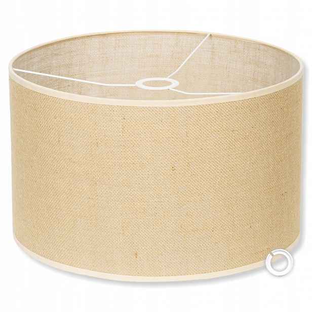 Stínidlo Jutový Válec 40/25 cm 20 velikostí Abažur