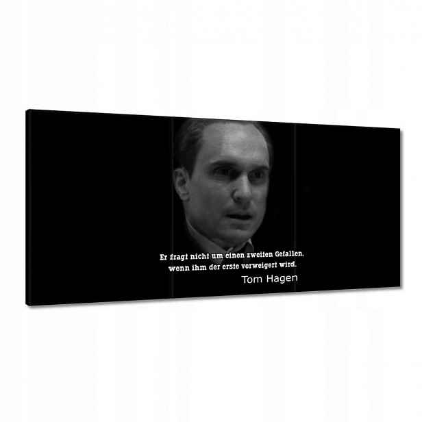 Obrazy 180x90 Citáty z kmotra