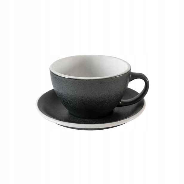 Egg Šálek na cappuccino, obsah: 0,20 litru, výška: 55 mm, antracitově šedá
