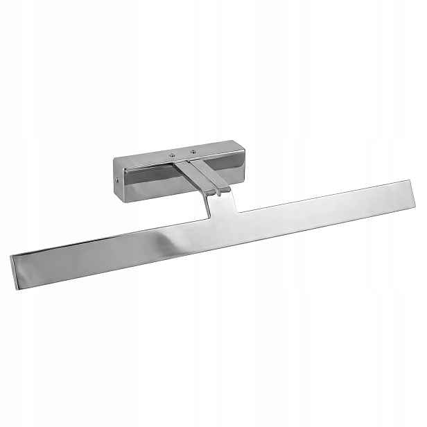 Koupelnová Nástěnná Lampa Nad Zrcadlo Chrom Toolight Stříbrná 58 cm