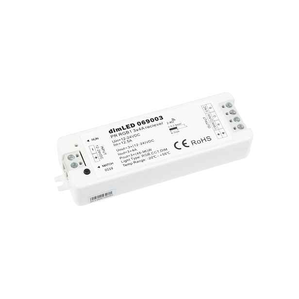 Přijímač dimLED PR RGB1 3v1