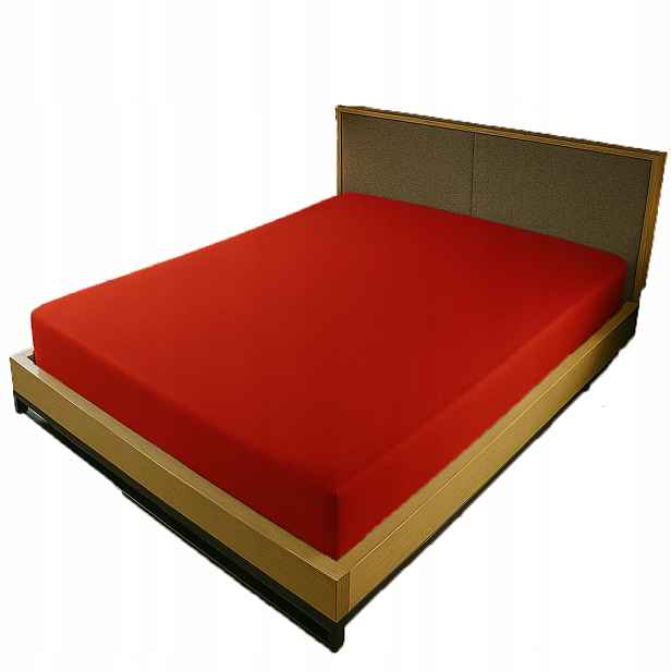 Prostěradlo Jersey S Gumou 160x210 Červené