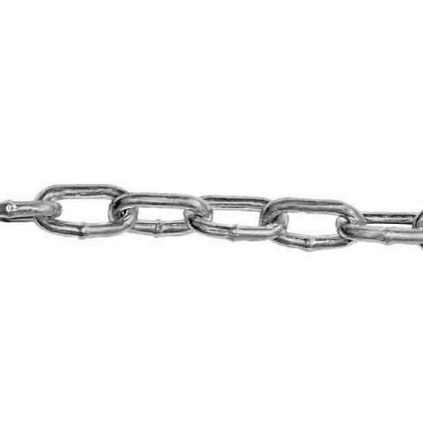 Řetěz krátký článek D1 2.5 mm DIN5685A, rolovací, 100 m