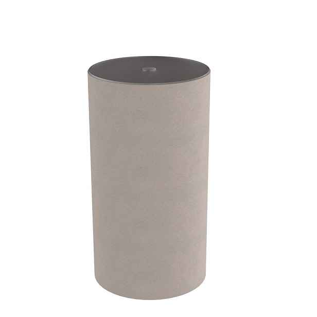 Sapho OASIS podstavec pod umyvadlo, LED difuzor, o 400x745mm, beton pearl grey