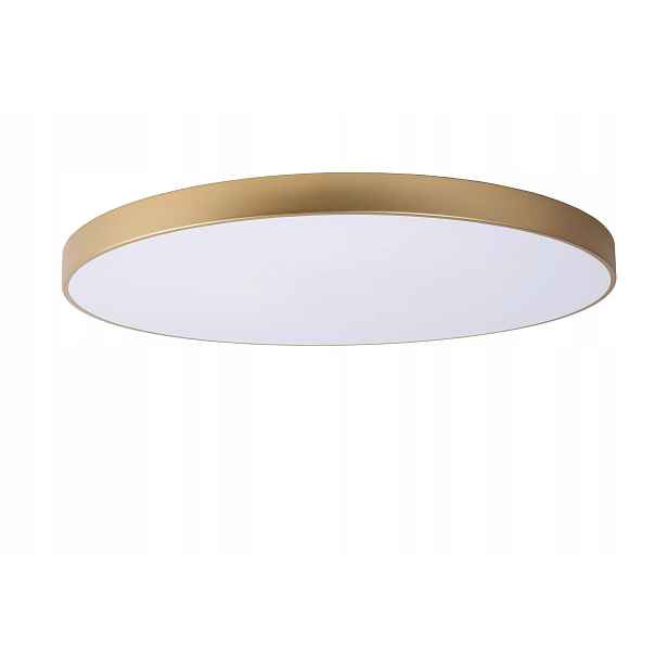 Stropní svítidlo stropní svítidlo Led zlatá kulatý 80 cm do ložnice obývacího pokoje Lucide