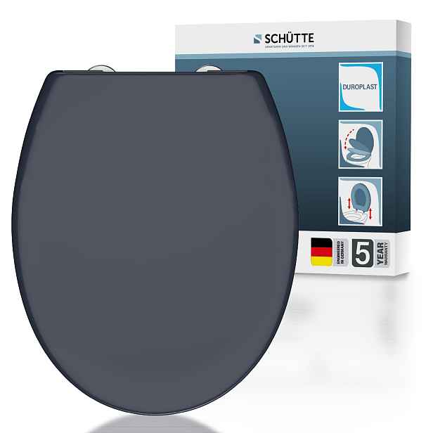 Wc sedátko Cersanit True bílé, pomalu padající, duroplast