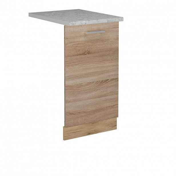 Vicco ČELNÍ PANEL MYČKY R-Line Sonoma 45 cm s pracovní deskou