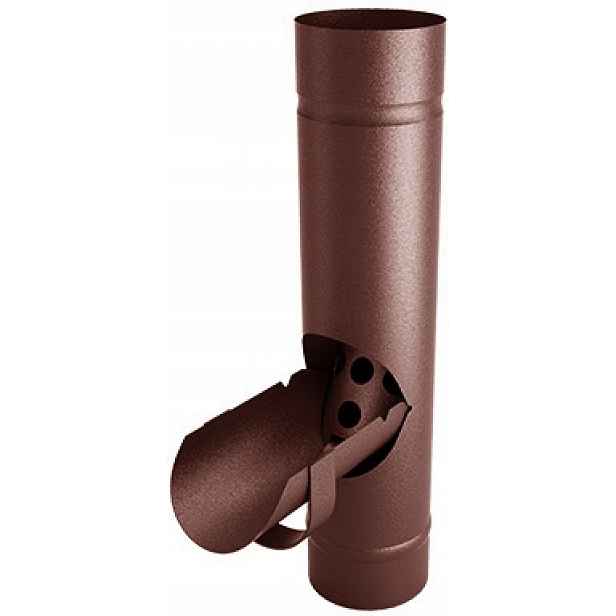 Lapač dešťové vody Flamingo Budmat fi100 mm cihlový