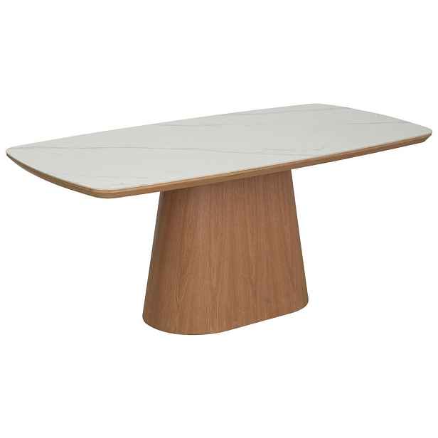 Livetastic JÍDELNÍ STŮL, přírodní barvy, bílá, 180/90/76 cm