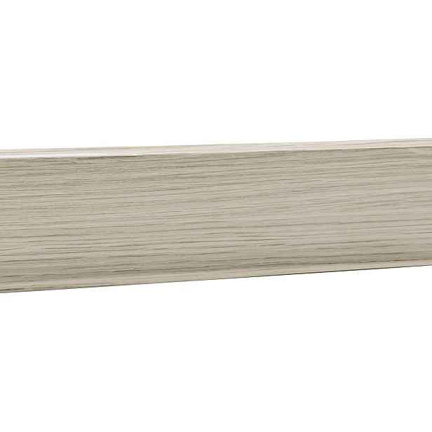 Soklová lišta CD60 Toronto 2,5 m, 2500x60x10 mm, hnědá, Egibi