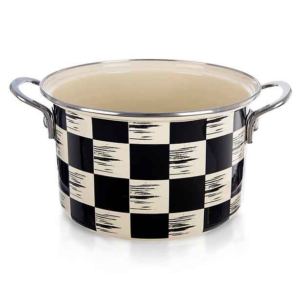 Hrnec hrnec Orion Šachovnice 20 cm 3 l na indukci