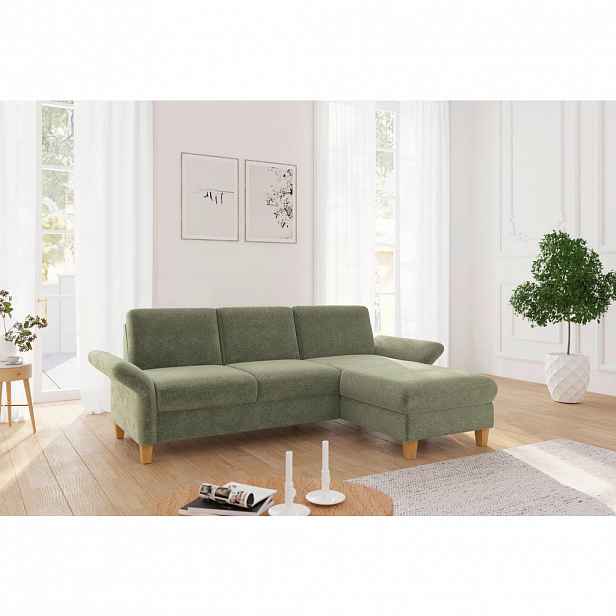 Sit & More ROHOVÁ SEDAČKA, textil, světle zelená
