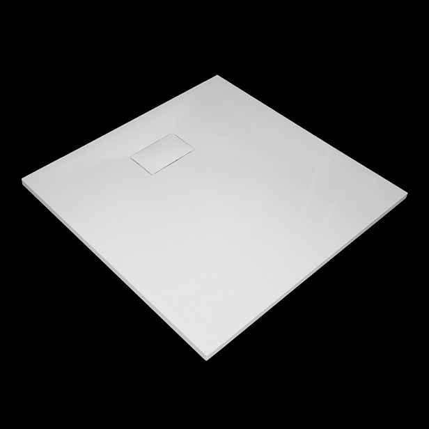 SMC GLOSSY 90x90cm sprchová vanička z tvrzeného polymeru čtvercová