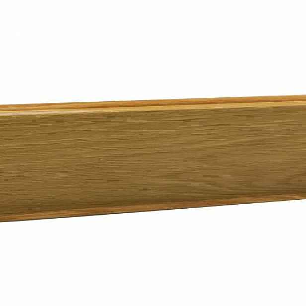 Soklová lišta CD60 Montreal / Jasper / Vernon 2,5 m, 2500x60x10 mm, hnědá, Egibi