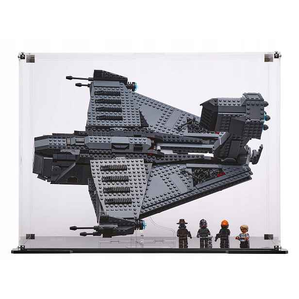 Vitrína Blacked Brick pro Lego Star Wars 75323 Justifier