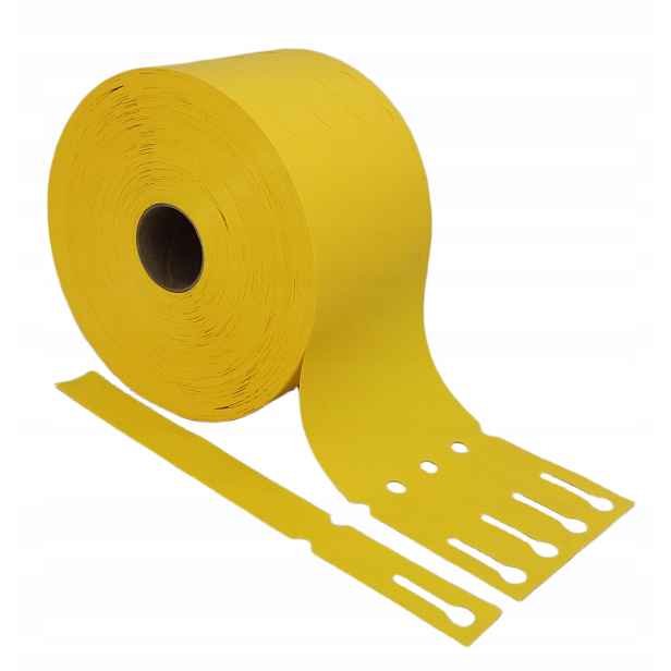 Zahradnické etikety Smyčkové Žluté 250x25mm (25x250) 5000 kusů