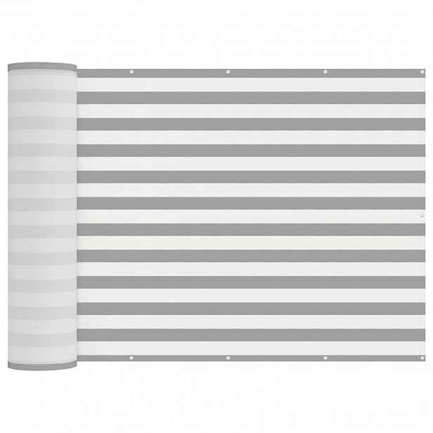 vidaXL Zástěna na balkon 150 x 200 cm Látka s PU povrchovou úpravou