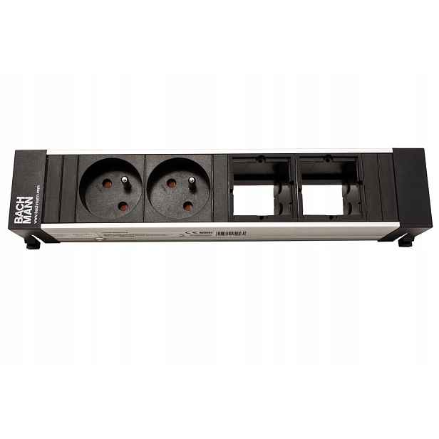 Bachmann Conference/top Frame, box pro 4 moduly, 2x zásuvka Cz, 2x volné