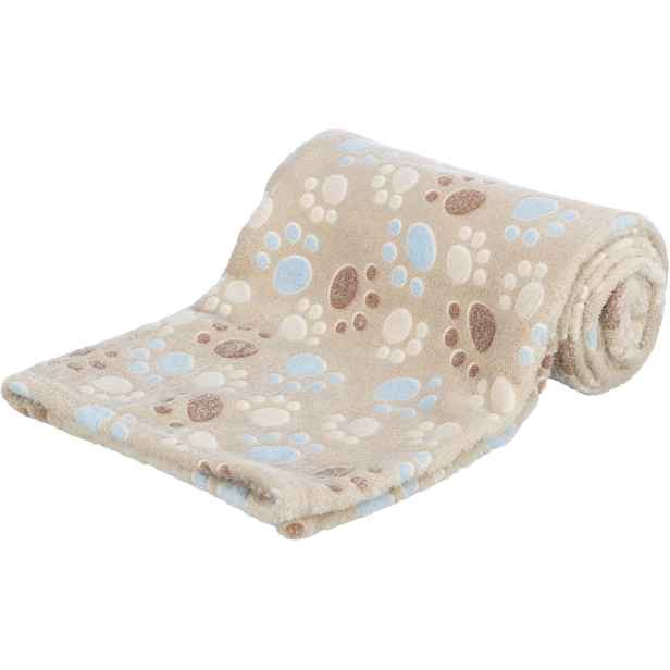 Béžová fleecová deka pro psa 75x50 cm Trixie Laslo – Plaček Pet Products