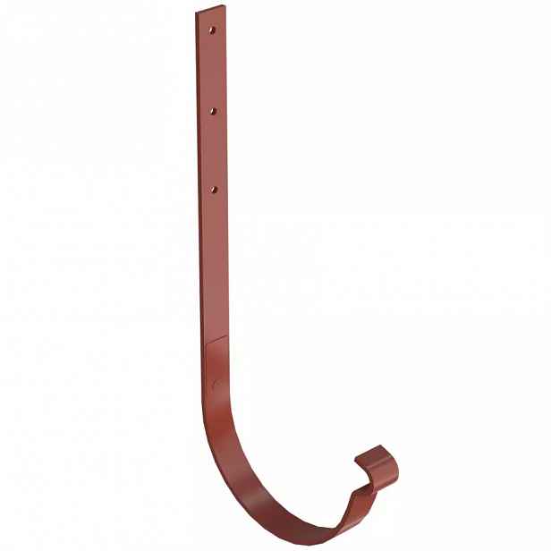 Okapový hák rovný 64-486 ocel 150 mm Bryza cihlová RAL 8004