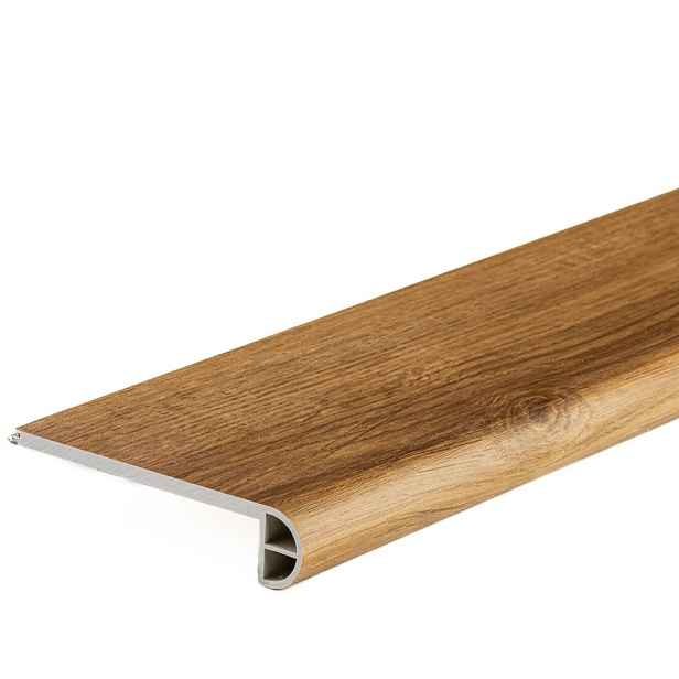 Schodový stupeň Canmore 1,2 m, 1200x110x25mm, hnědá, Egibi