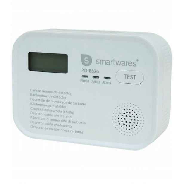 Senzor Oxidu Uhelnatého Bezdrátový Hlasitý Alarm LCD 10 let Gw PD-8826