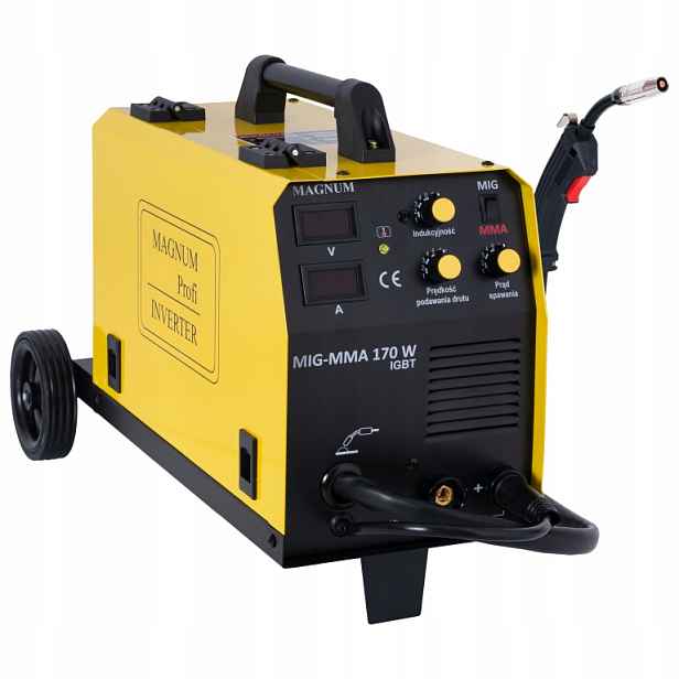 Svařovací Stroj Mig/mag Mma Magnum Mig 170W Igbt 160A 230V Vozík