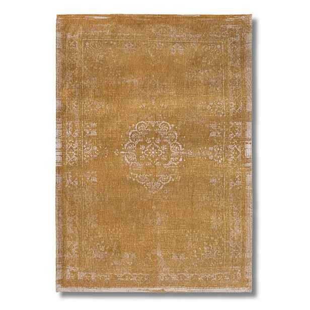 Velký hořčicový vintage koberec s patinou Medallion Saffron 9145 – 170x240