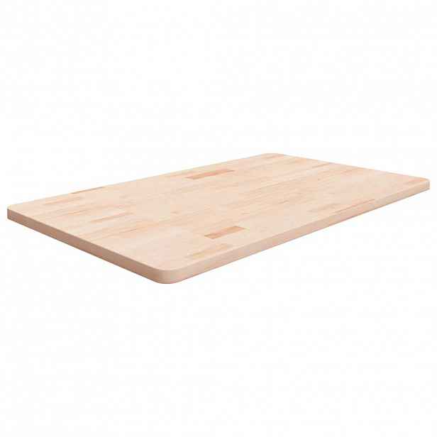 vidaXL Koupelnová deska 100 x 60 x 2,5 cm neošetřené masivní dřevo