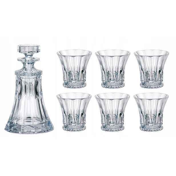 Bohemia Wellington Sada na whisky Karafa 700 ml sklenice 6 x 300 ml