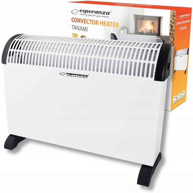 Elektrický Konvektorový Ohřívač S Termostatem 2000 W