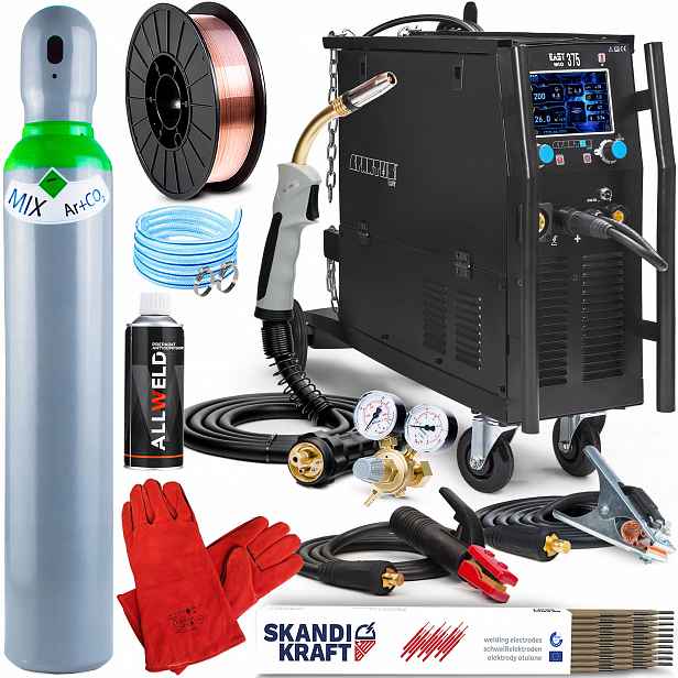 Invertorová Svářečka Invertorová Spartus Mig 375 Mma Tig 400V 350A Igbt Syn 4R