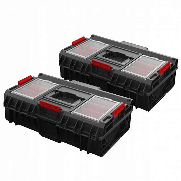 Qbrick One 200 Profi 2.0 box na nářadí s přihrádkami a kelímky x2