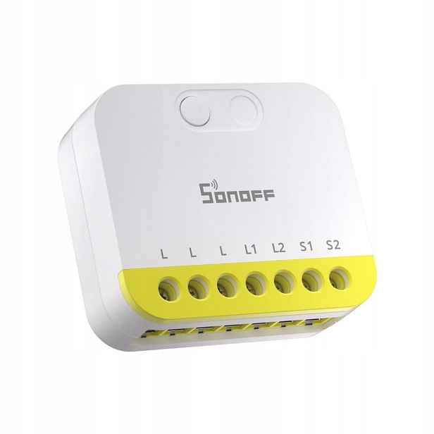Sonoff 2-kanálový Zigbee přepínač bez neutrálního Mini Duo-l