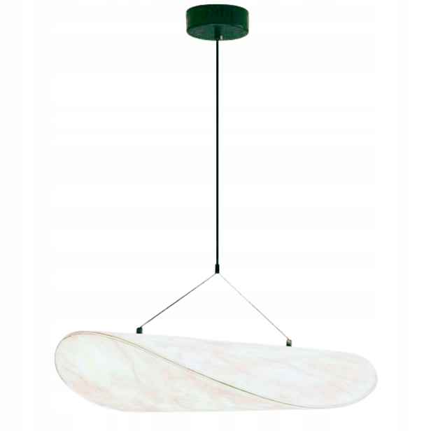 Závěsná Lampa 60 cm Stropní Lustr regulovatelný moderní bílá Led