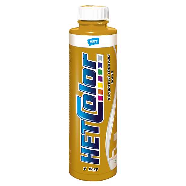 Barva tónovací HET Hetcolor okrová tmavá 1 kg